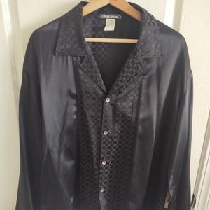 Vintage Los Angeles panorama long sleeve shirt Rare Club Shirt 70s 80s USA MADE